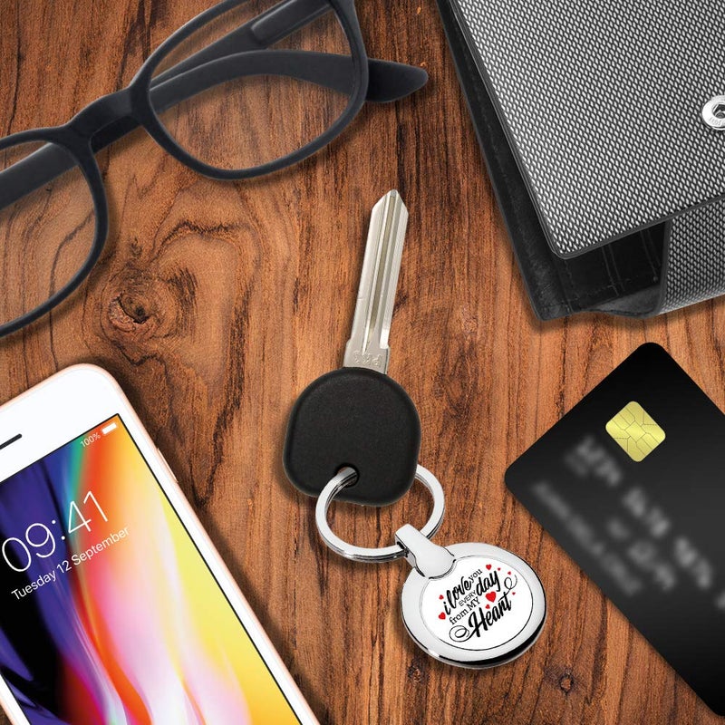 Keyless2Go بديل Keyless2Go لمفتاح السيارة مع شريحة PK3 غير مقطوعة B107 PT04 (عبوة 2) - Image 5